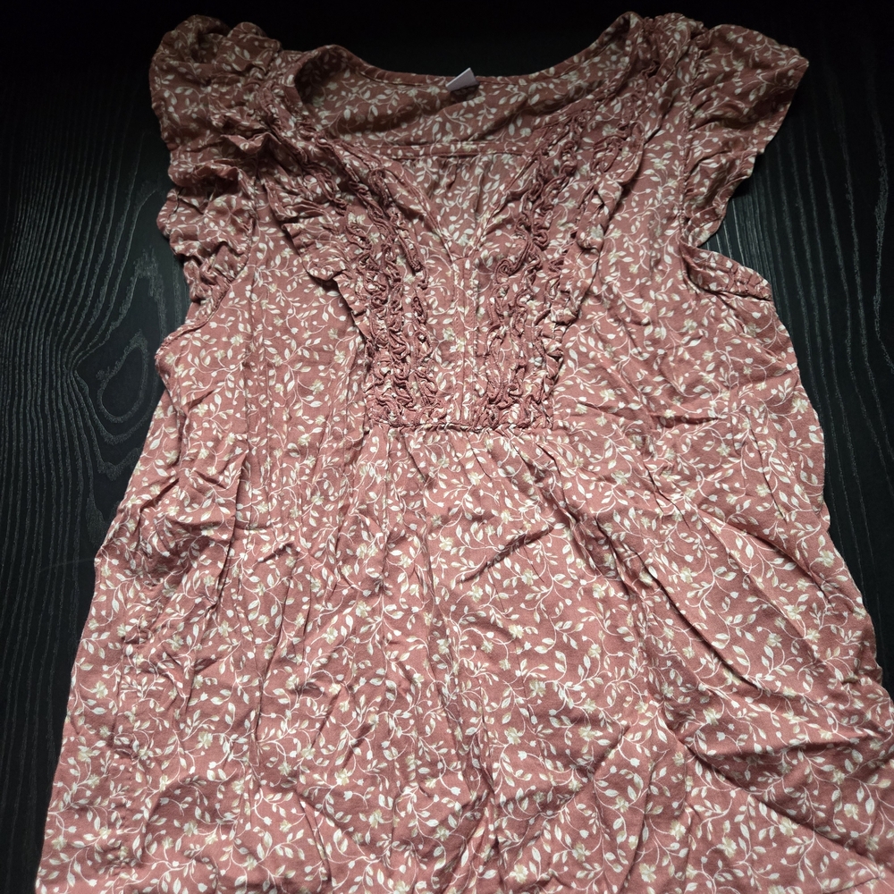 Old NAVY Floral Pink Women's Top